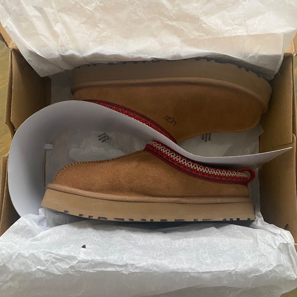 UGG New Tazz Platform Kids Size 4 in Chestnut